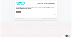 Desktop Screenshot of cartersfeedback.com